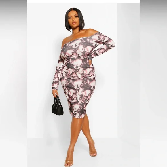 mint green midi dress with sleeves Mint Green Floral V-Neck Midi Dress – Uoozee official
